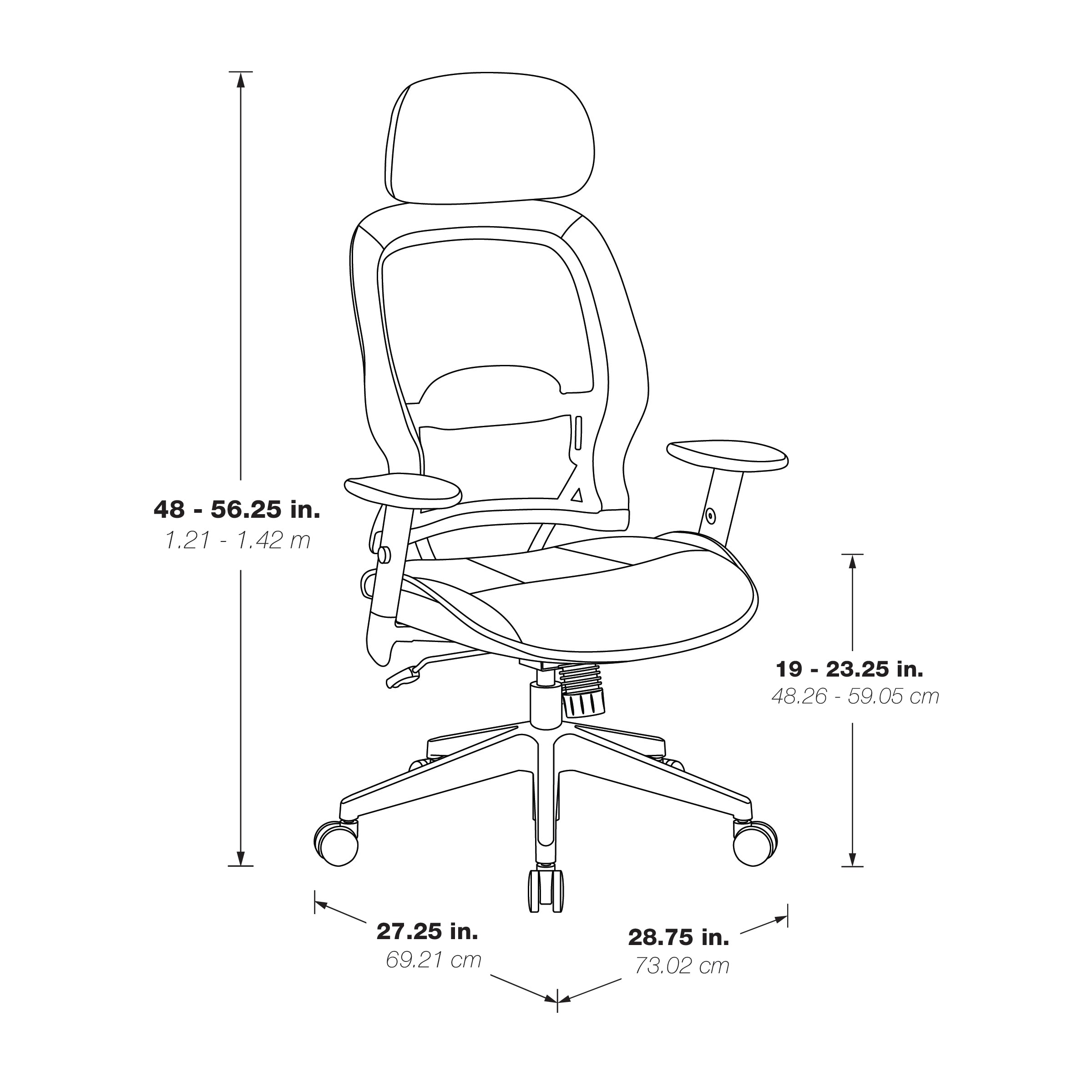 Professional Air Grid® Chair